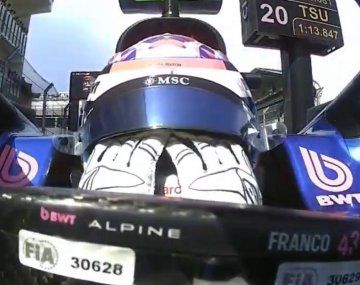Colapinto identificó la falla en su Alpine: Caja o embrague