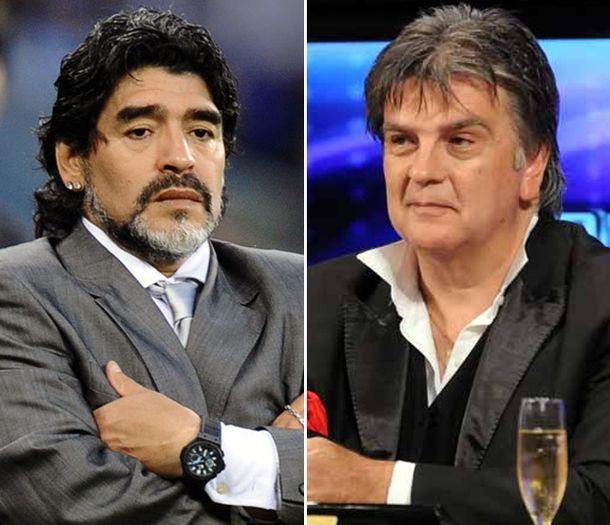 Maradona a solas con Ventura: Hace diez años que estoy limpio