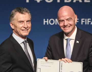Macri fue nombrado como presidente ejecutivo de la Fundación FIFA