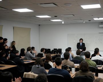 Cuánto cuesta la cuota en la Universidad de San Andrés donde estuvo Milei hoy