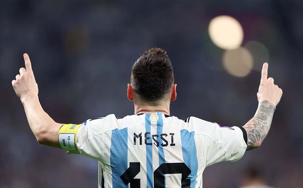 El gol de Messi que abrió el marcador de un partido trabado