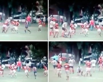 De no creer: otra patada en la cabeza en un partido de rugby de la URBA