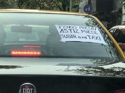 El original repudio de un taxista al fallo del 2x1