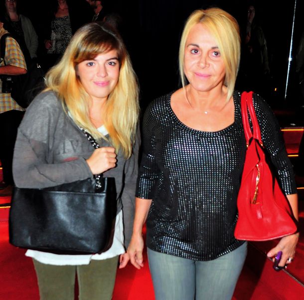 Dalma y Claudia Maradona