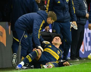 Alarma en Boca: Adam Bareiro sufrió un desgarro y se perderá partidos clave