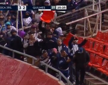 Caos en Boca-Quilmes