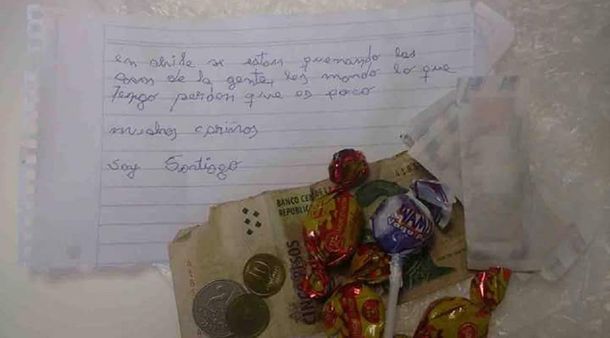 La carta y la donación de Santiago