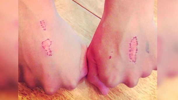 Si un chico juega al abecedario del diablo le quedarán marcas