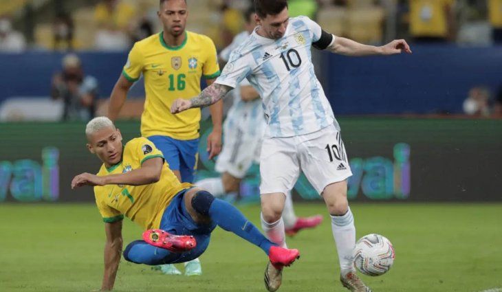 Ver en vivo por Internet Brasil - Argentina por Eliminatorias