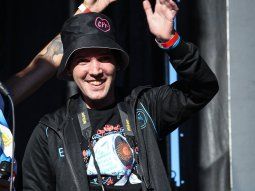 Pablo Grillo en la vigilia por el Día de la Memoria. Foto: La Garganta Poderosa. Pablo Grillo en la vigilia por el Día de la Memoria. Foto: La Garganta Poderosa.