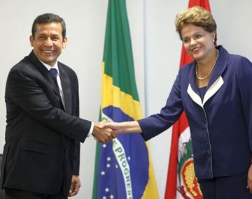 Humala y Rousseff llegan a la Argentina y se reúnen con CFK