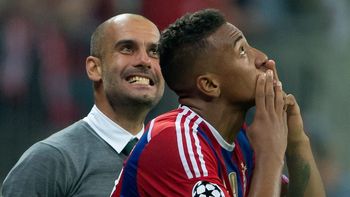 el alocado festejo de pep guardiola tras el agonico triunfo de su bayern munich el alocado festejo de pep guardiola tras el agonico triunfo de su bayern munich