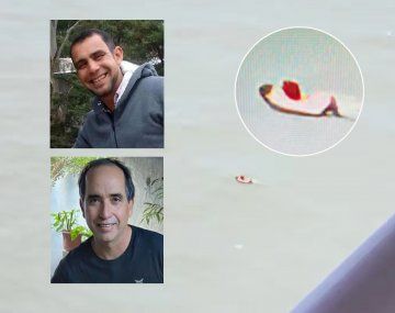 Detectaron un kayak similar al de los pescadores desaparecidos en Pinamar