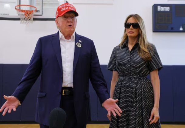 Donald Trump, en las elecciones de Estados Unidos. Donald Trump, en las elecciones de Estados Unidos.