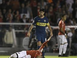 Fabricio Bustos se retiró lesionado y el parte médico confirmó que sufrió un esguince