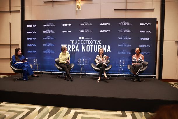 Los talentos en la conferencia de prensa de Los talentos en la conferencia de prensa de