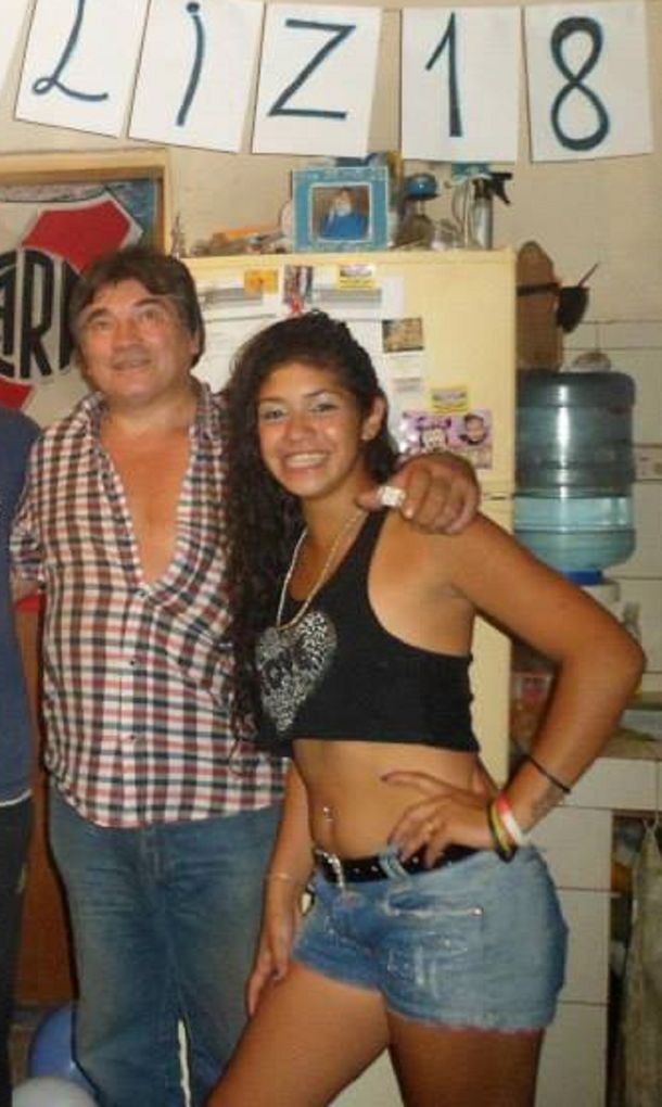 Ricardo Fulles con su hija Araceli