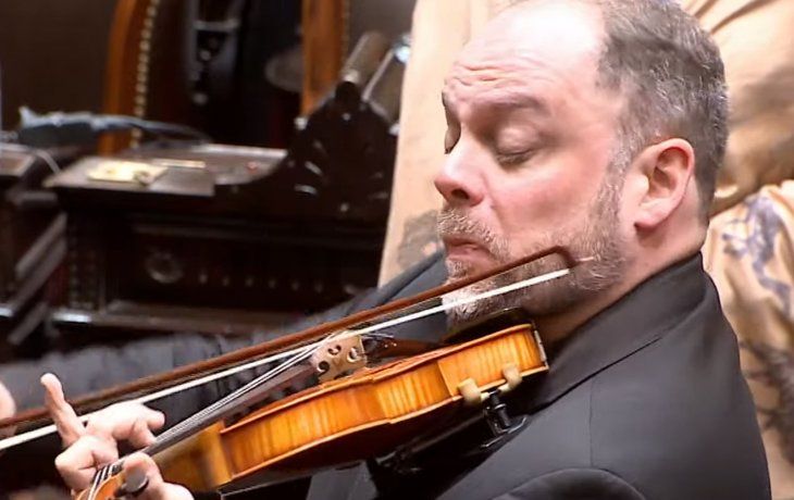 Emotivo: el Himno Argentino en violín en la despedida de Sergio Massa en Diputados
