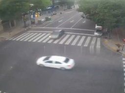 asi fue el impresionante choque y vuelco en balvanera asi fue el impresionante choque y vuelco en balvanera