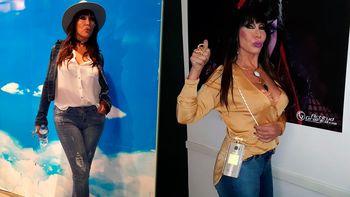 Moria Casán y su figura Moria Casán y su figura