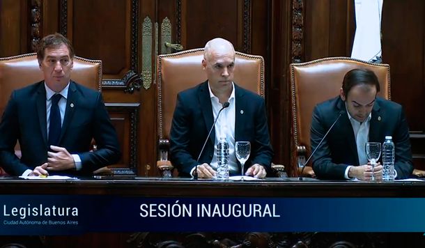 En la apertura de sesiones, Larreta destacó el inicio de las clases