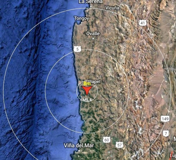 Un sismo se registró en Chile: no hay alerta de tsunami
