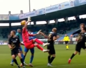 La mano existió, pero fue del arquero