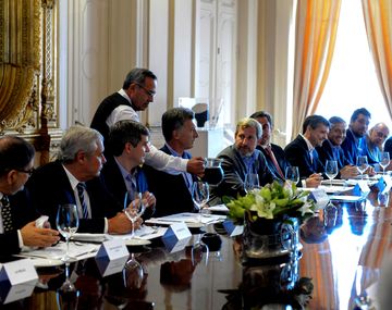 Macri recibió en la Casa Rosada a los intendentes de las capitales provinciales
