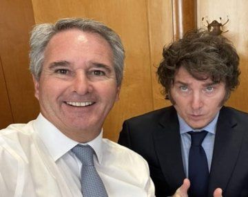 Pablo Quirno y Javier Milei