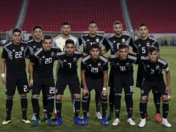 Así formaba Argentina para enfrentar a Guatemala en Los Ángeles Así formaba Argentina para enfrentar a Guatemala en Los Ángeles