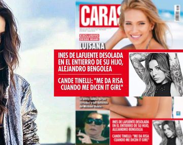 El enojo de Candelaria Tinelli con la revista Caras
