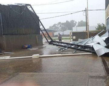 Temporal en 9 de Julio: vientos de 150km/h y destrozos en el Autódromo