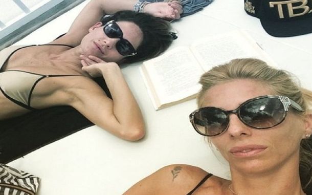 Isabel Macedo, muy sensual en Punta del Este