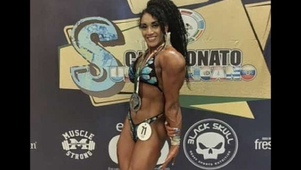 Fisicoculturista argentina salió subcampeona y murió