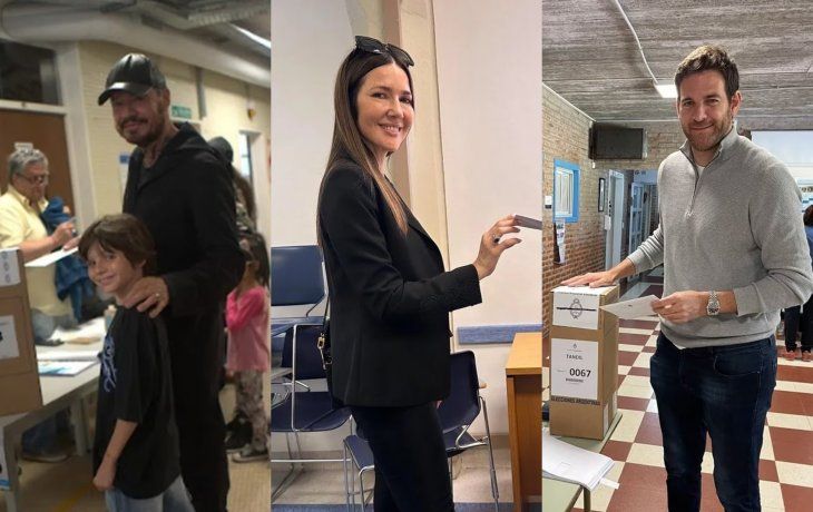 Así votaron los famosos: mejores looks, mensajes y curiosidades