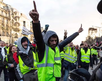 Chalecos amarillos en Francia