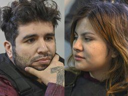 Fernando Sabag Montiel y Brenda Uliarte
