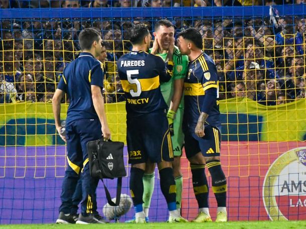 Se temía lo peor en Boca y pasó: Paredes confirmó la grave lesión de Agustín Marchesín
