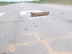 ¿Un fantasma deambula en un aeropuerto abandonado?