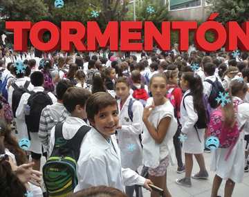 Tormentón en la vuelta a clases