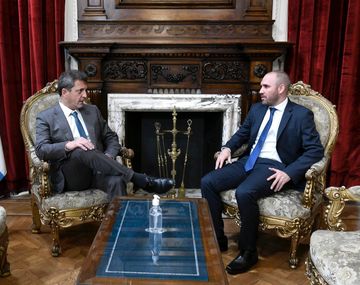 Sergio Massa recibió a Martín Guzmán antes de la defensa del Presupuesto 2022