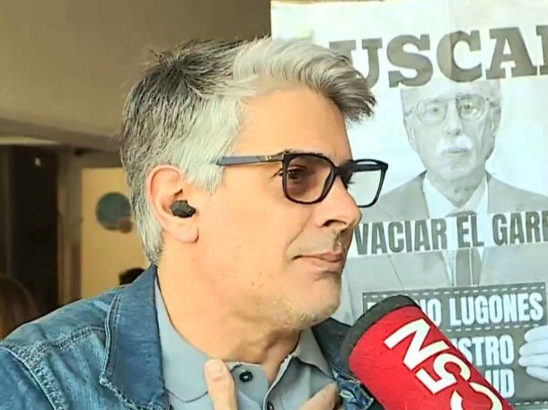 Pablo Echarri participó del nuevo paro en el Hospital Garrahan: Es exactamente nuestra pelea