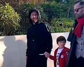 Revolución en Euro Disney por la presencia de Messi con sus hijos