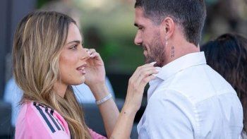Tini Stoessel y Rodrigo de Paul. Tini Stoessel y Rodrigo de Paul.