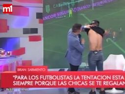 video: brian sarmiento mostro la bala que tiene alojada en el cuerpo video: brian sarmiento mostro la bala que tiene alojada en el cuerpo