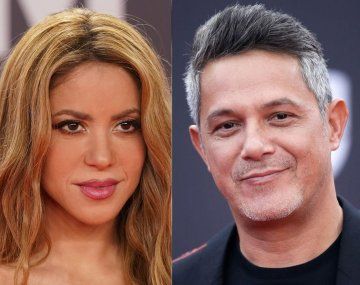 Shakira y Alejandro Sanz