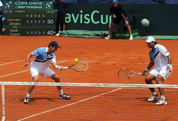 Copa Davis: Italia ganó el dobles y llega con ventaja a la definición 
