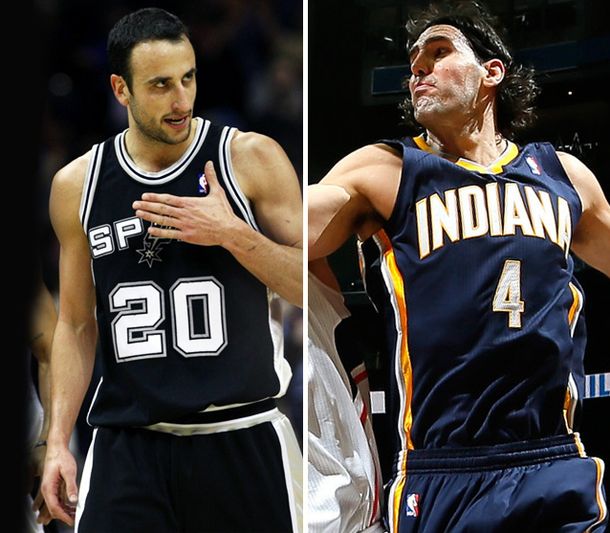 Scola y Ginóbili, claves para la victoria de sus equipos