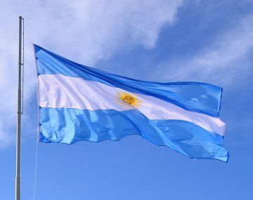 La bandera de Argentina, creada por Manuel Belgrano