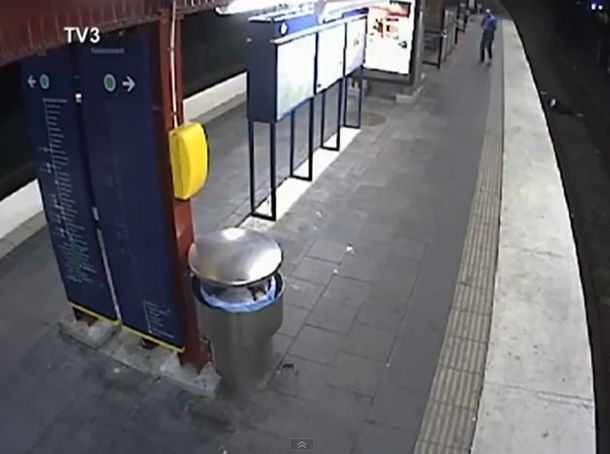 Suecia: le robaron, lo dejaron tirado y lo atropelló un tren